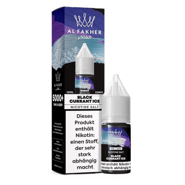 Al Fakher Liquid 10ml - Black Currant Ice 20mg